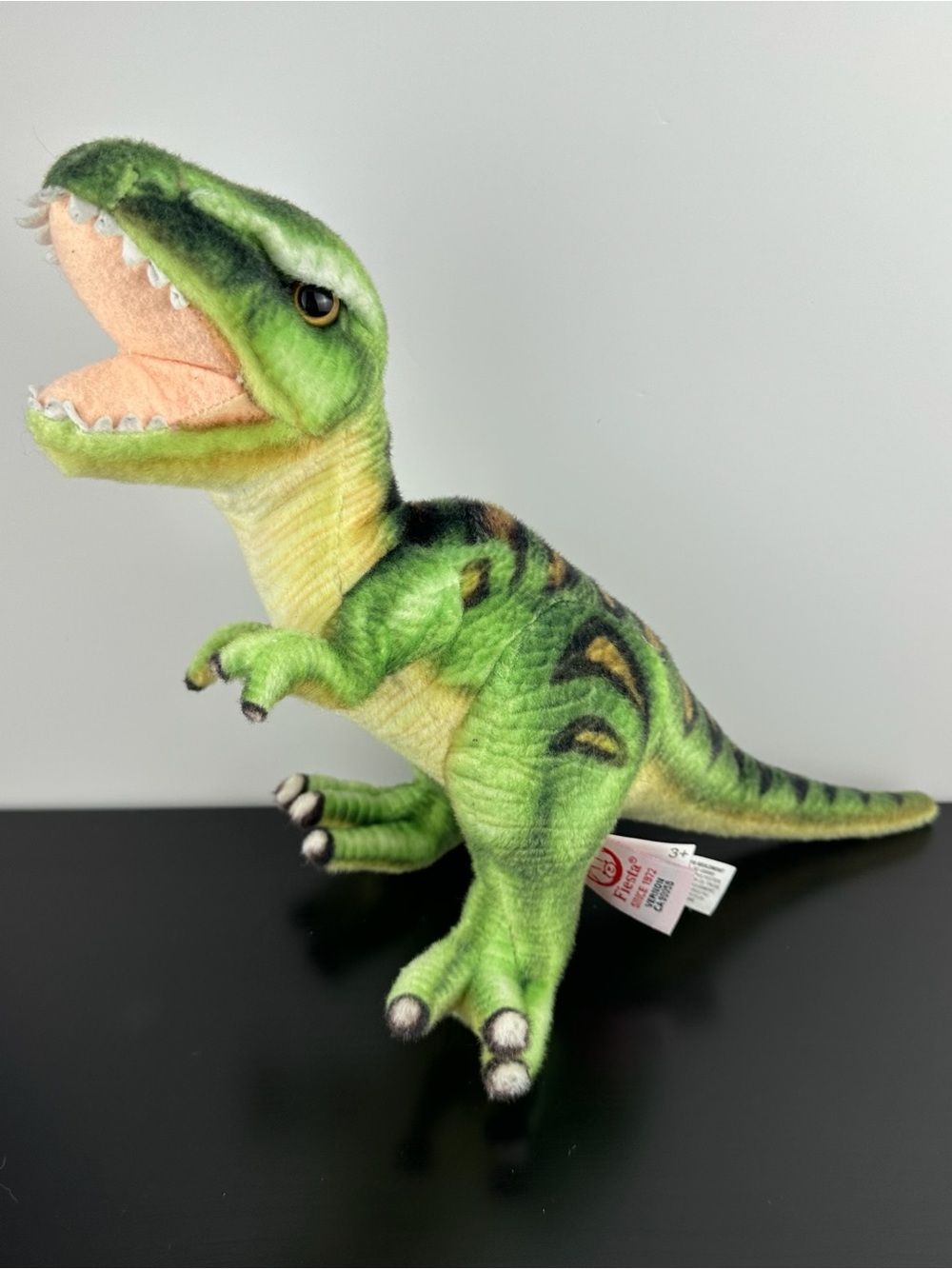 Fiesta RARE Tyrannosaurus Rex Dinosaur 12” Green T Rex Dino ASST Plush